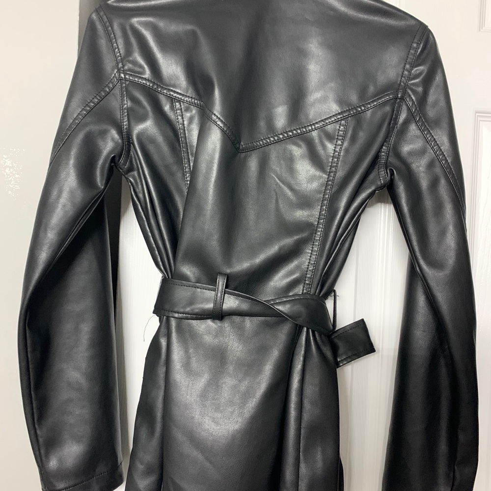Hm leather jqcket